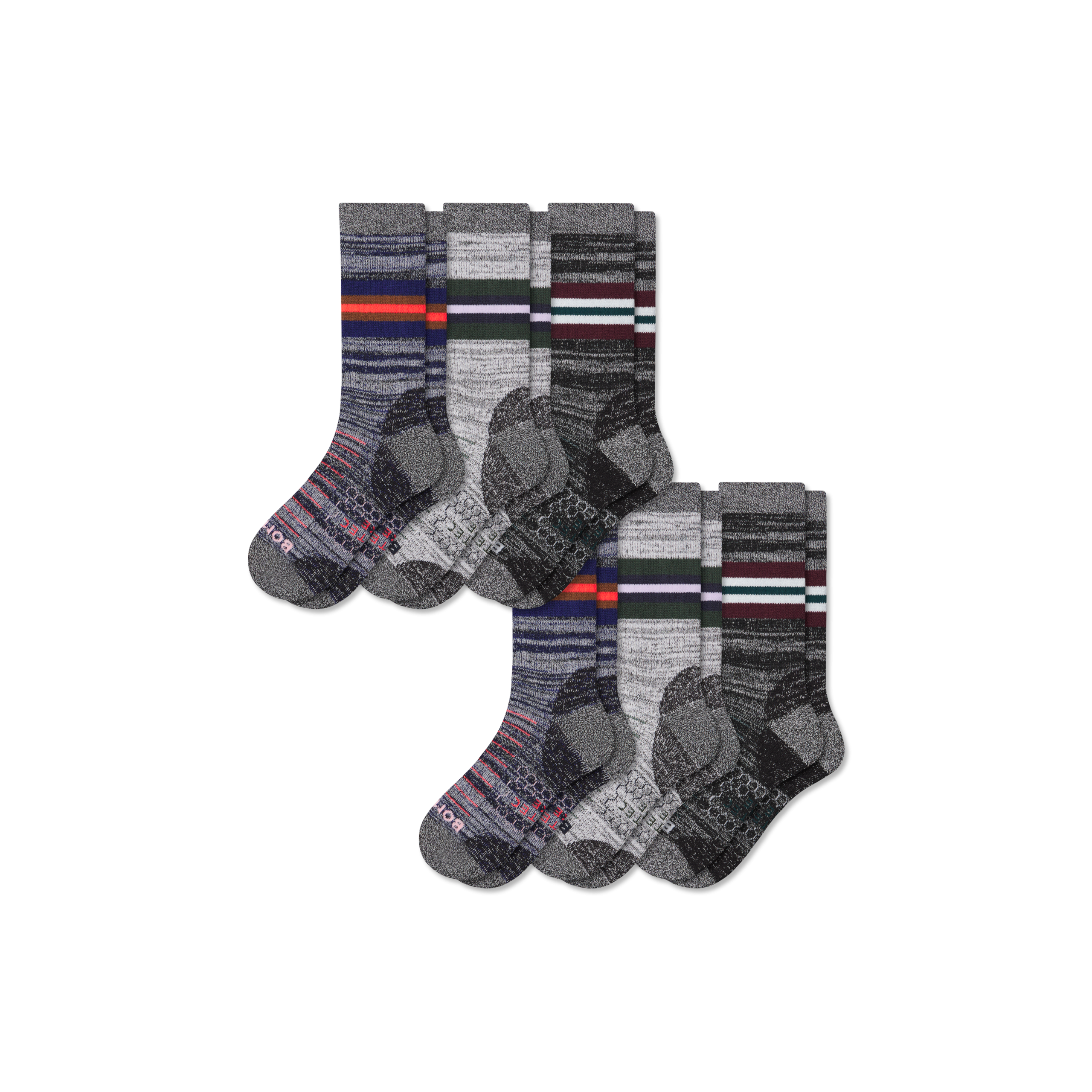 Men's Hiking Calf Sock 6-Pack - Image 6