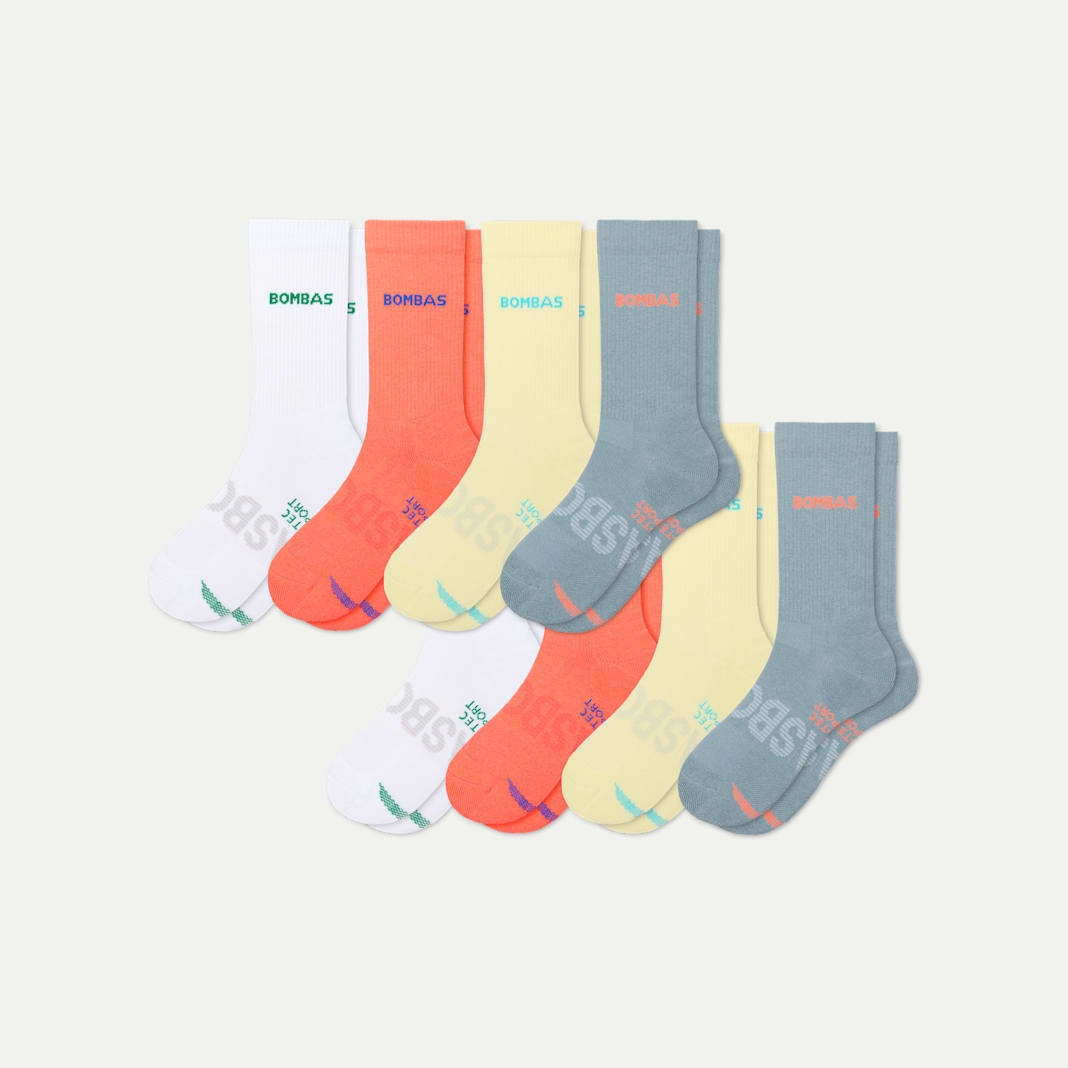 Youth All Sport Calf Sock 8-Pack