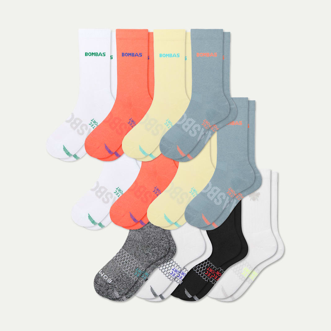 Youth All Sport Calf Sock 12-Pack