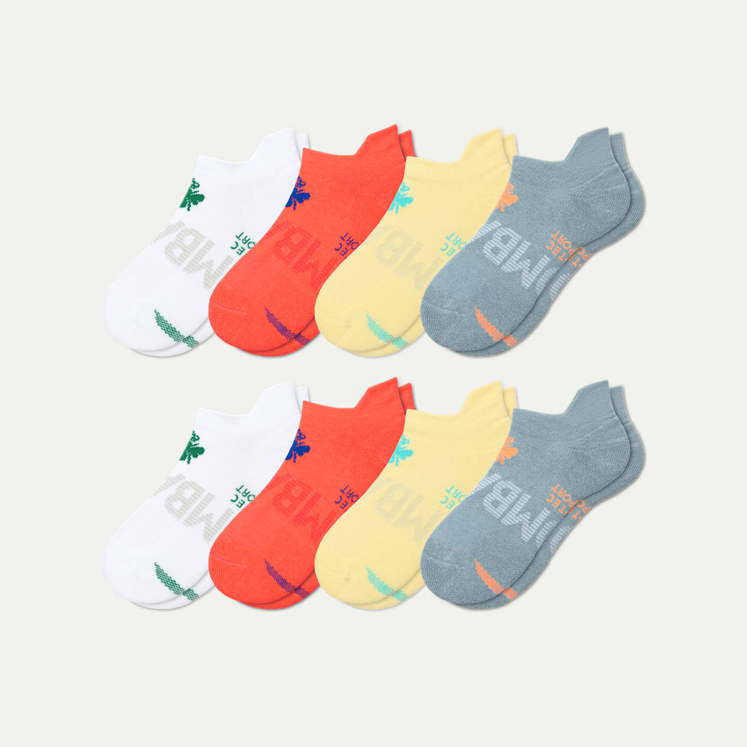 Youth All Sport Ankle Sock 8-Pack