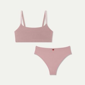 Women’s Super Soft Scoop Bralette + Thong Pack