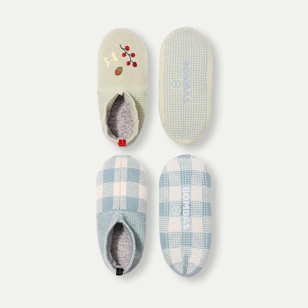 Women's Gripper Slipper 2-Pack