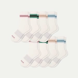 Women's Vintage Stripes Half Calf Sock 8-Pack