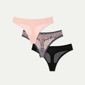 Women’s SoftMesh Thong 3-Pack