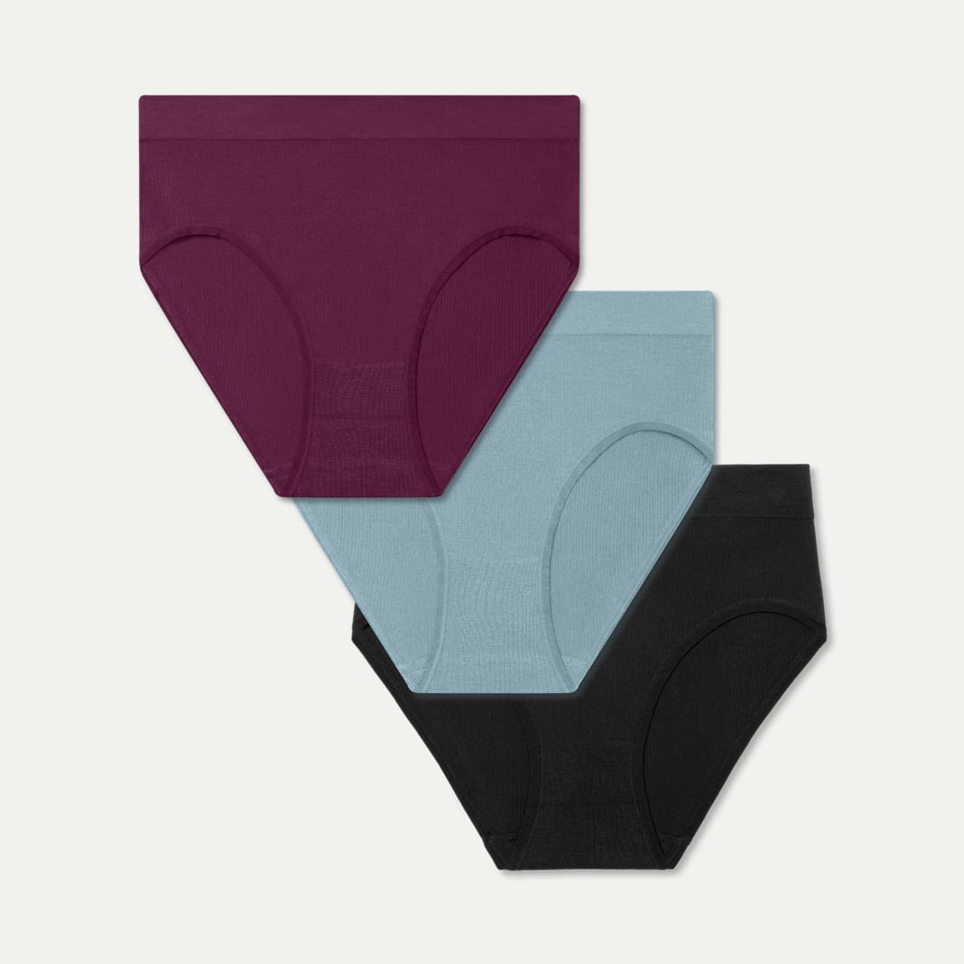 Women's Seamless High Rise Brief 3-Pack - Image 5