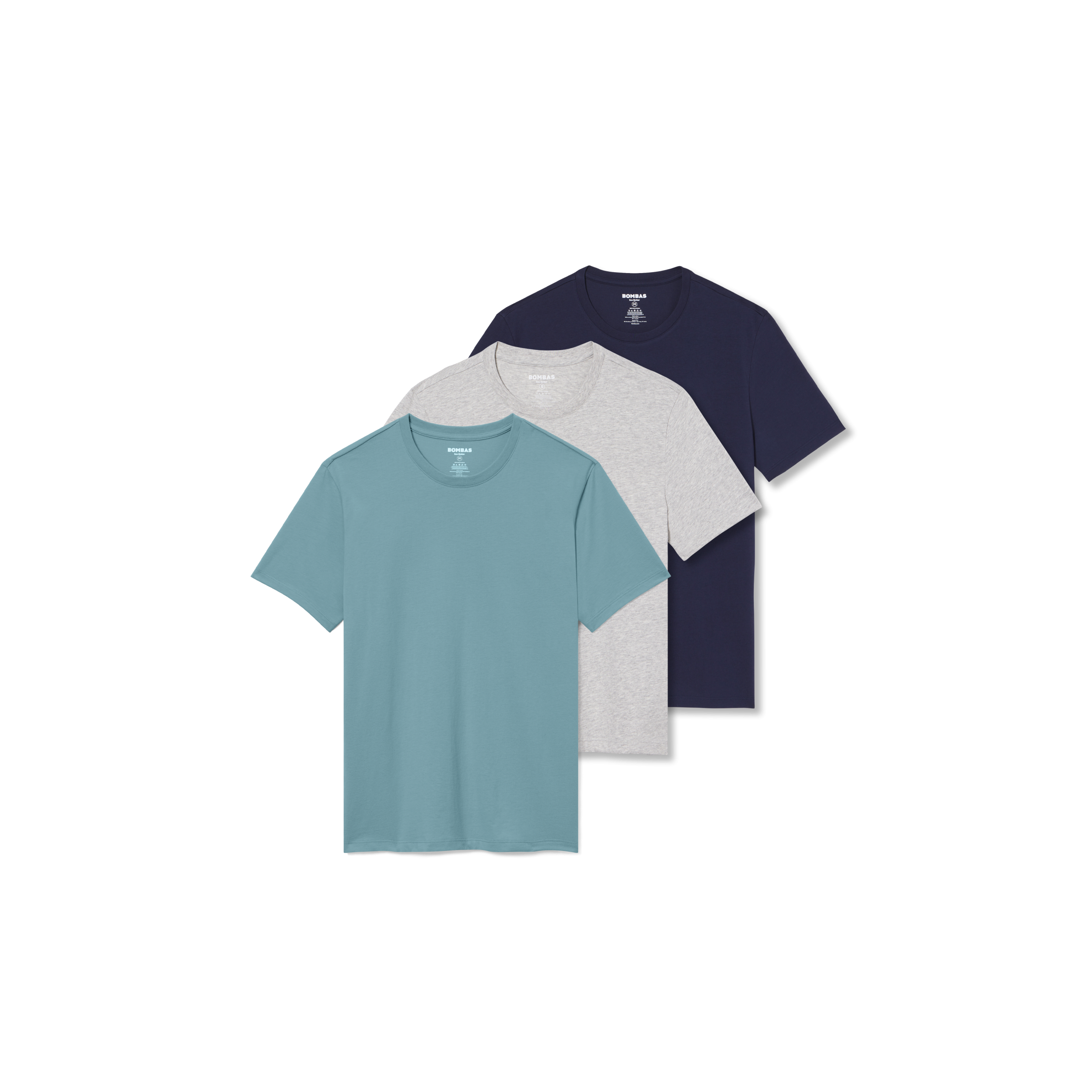 Men's Pima Cotton Crew Neck T-Shirt 3-Pack