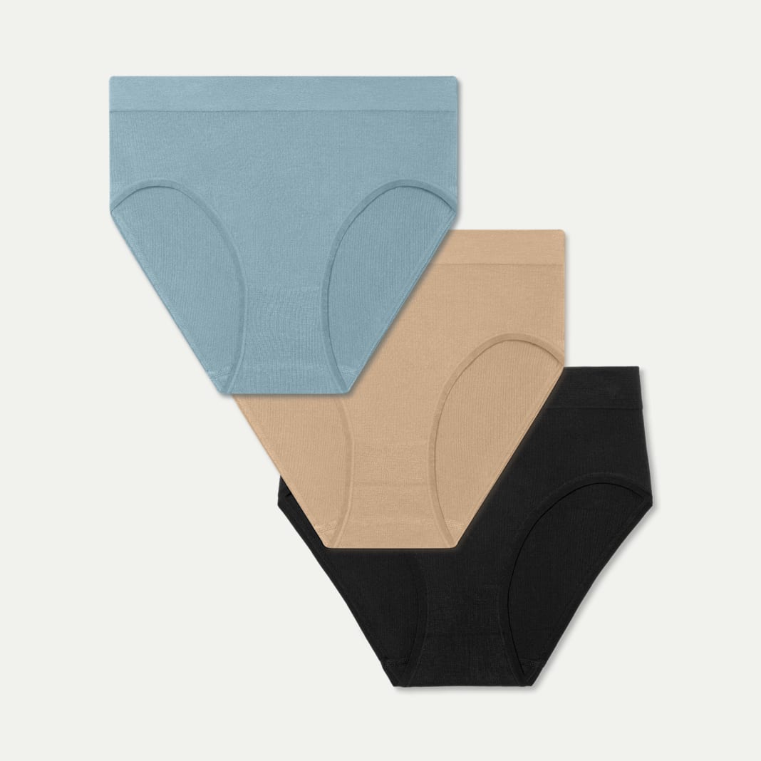 Women's Seamless High Rise Brief 3-Pack - Image 6