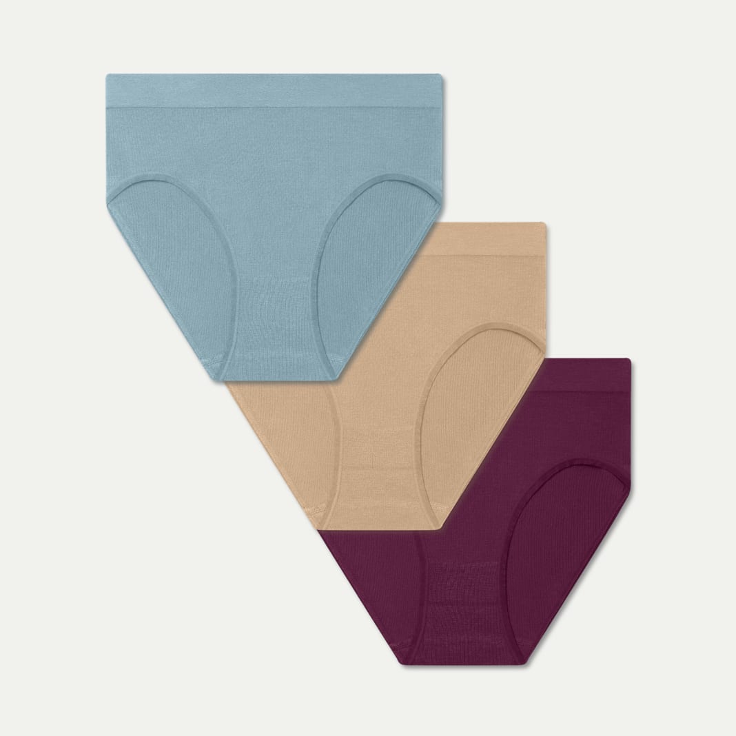 Women's Seamless High Rise Brief 3-Pack