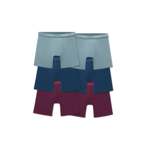 Men's Soft Flex Boxer Brief 6" 6-Pack