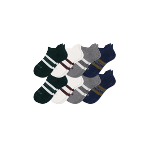 Men's Solids Ankle Sock 8-Pack