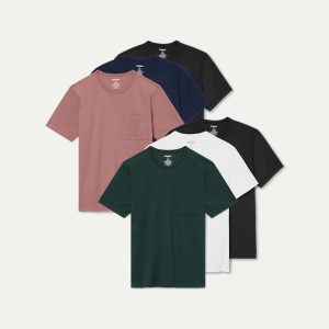 Women's Premium Weight Boyfriend T-Shirt 6-Pack