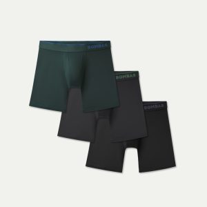 Men's Sport Flyless Boxer Brief 6" 3-Pack
