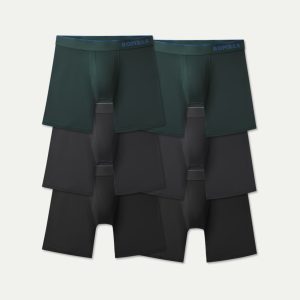 Men's Sport Flyless Boxer Brief 6" 6-Pack