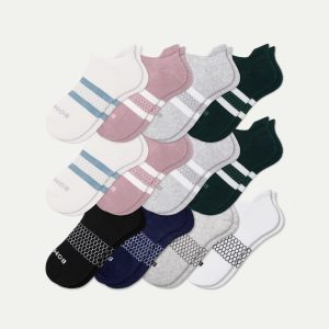 Women's Solids Ankle Sock 12-Pack