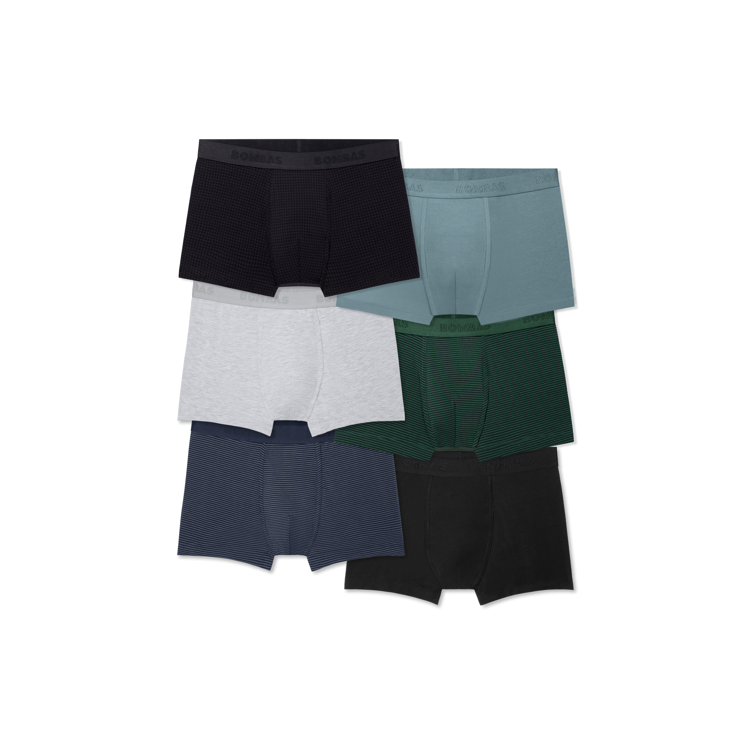 Men's Cotton Modal Blend Trunk 6-Pack - Image 6