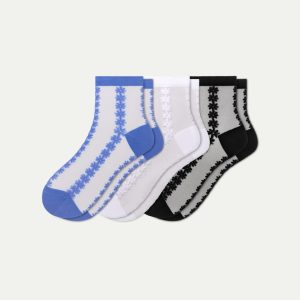 Women’s Sheer Quarter Sock 3-Pack