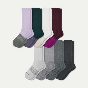 Women's Marl Calf Sock 8-Pack