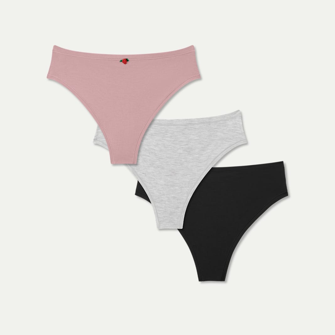 Women's Super Soft Thong 3-Pack - Image 6