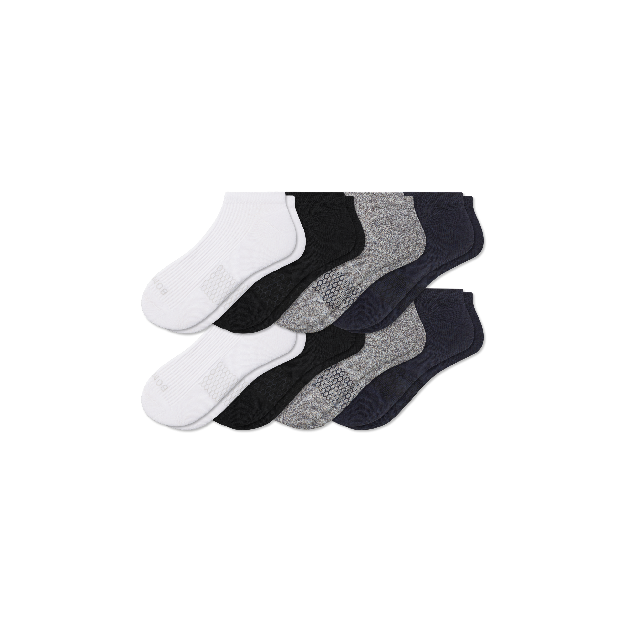 Men's Modern Rib Ankle Sock 8-Pack - Image 6