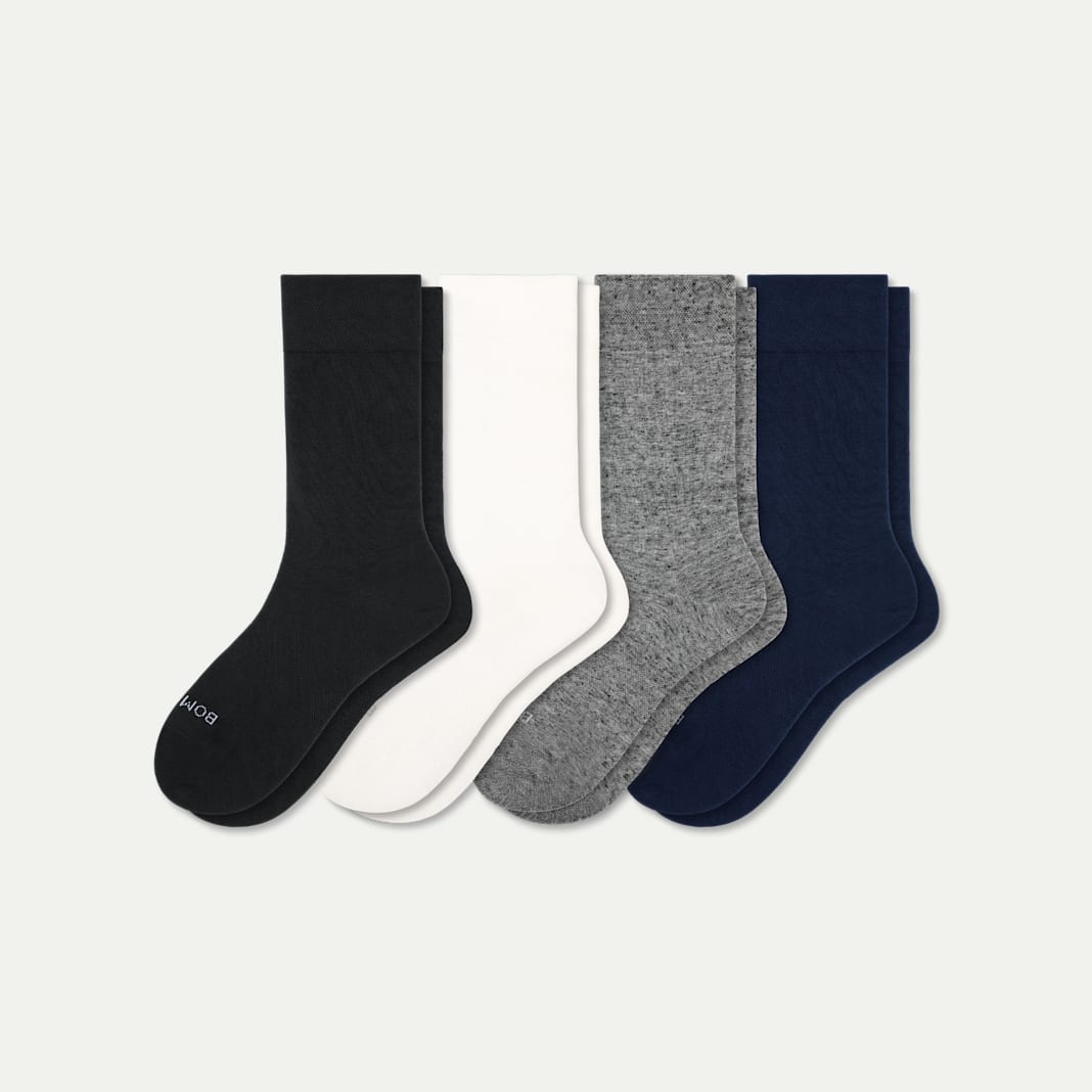 Youth Lightweight Calf Sock 4-Pack - Image 6