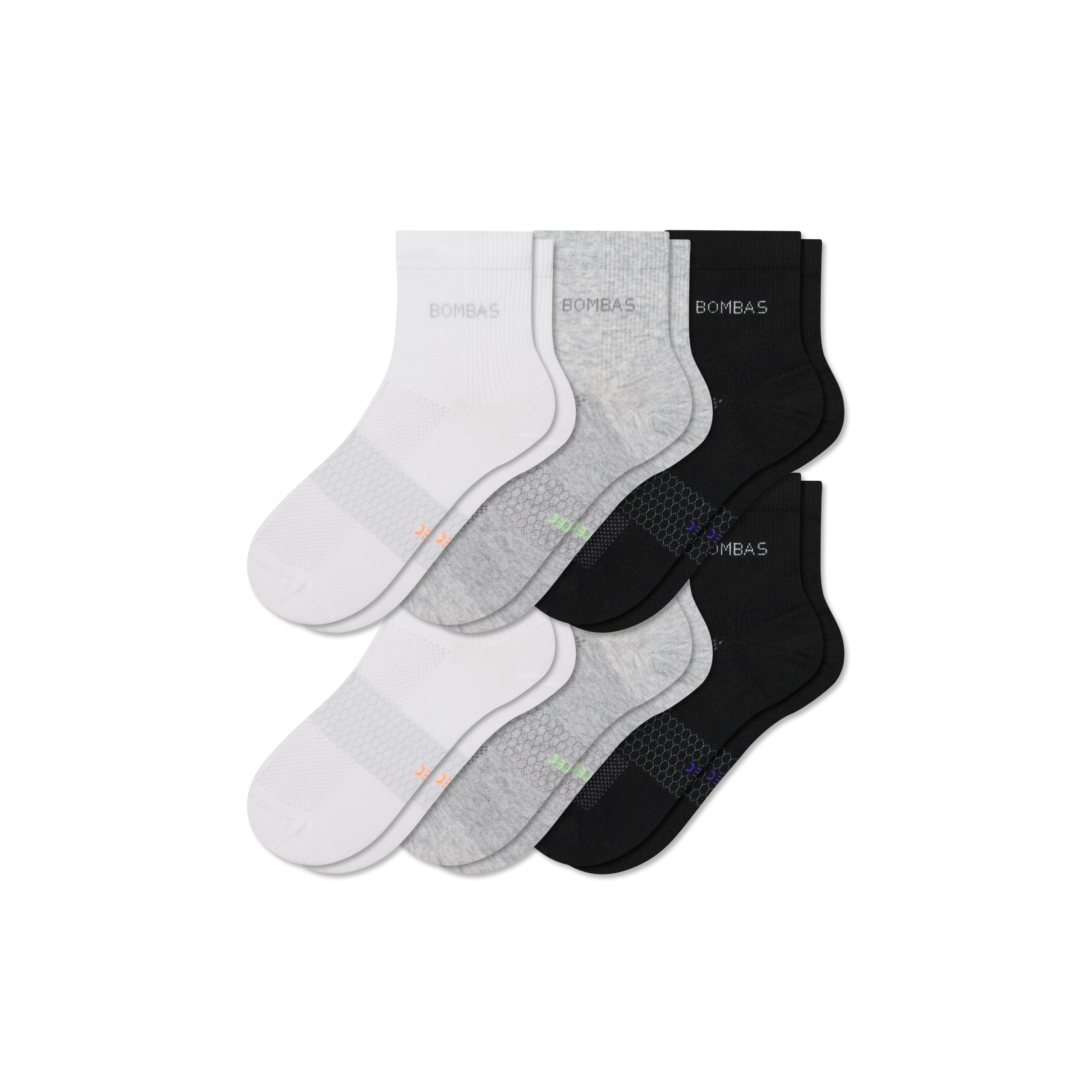 Men's UltraLite Sport Quarter Sock 6-Pack - Image 5
