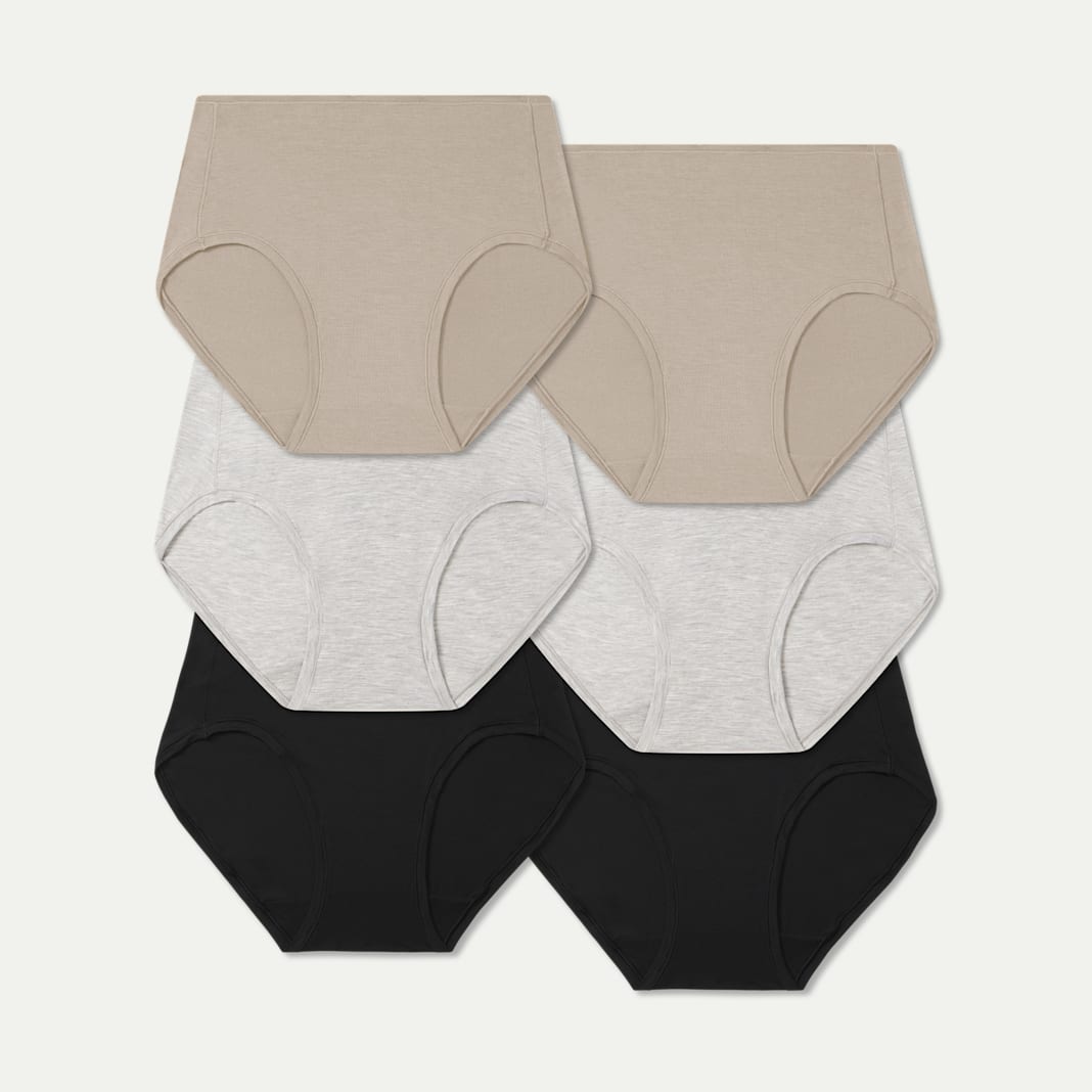 Women's Super Soft High Rise Full Brief 6-Pack