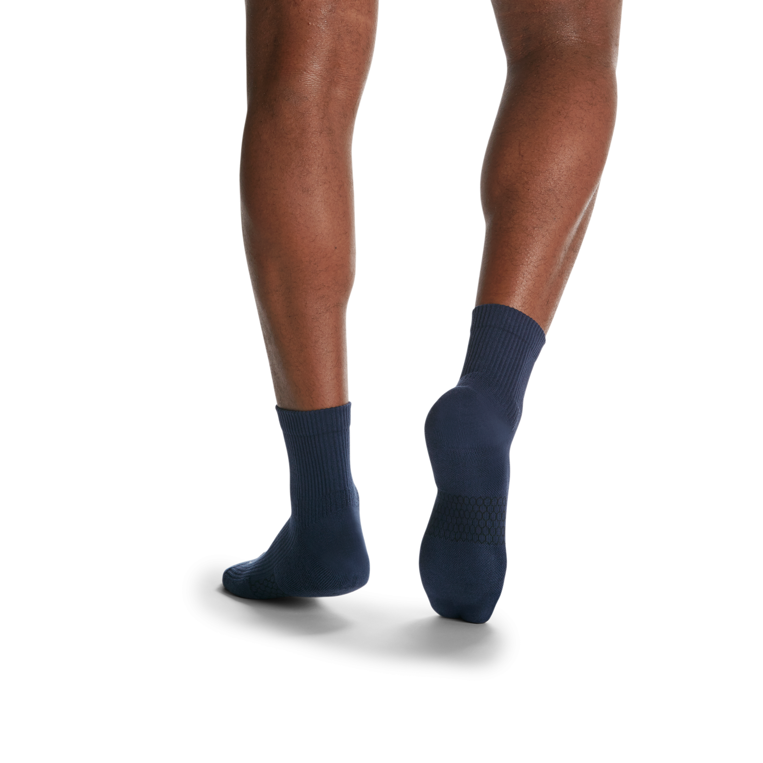 Men's Modern Rib Quarter Socks - Image 4