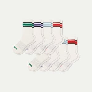 Youth Vintage Stripes Calf Sock 8-Pack