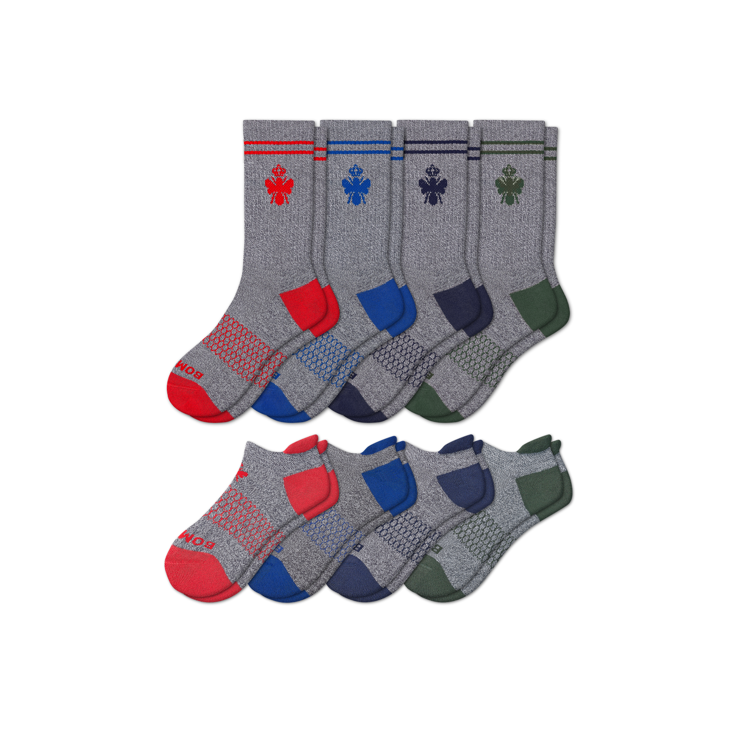 Men's Calf & Ankle Sock 8-Pack - Image 5