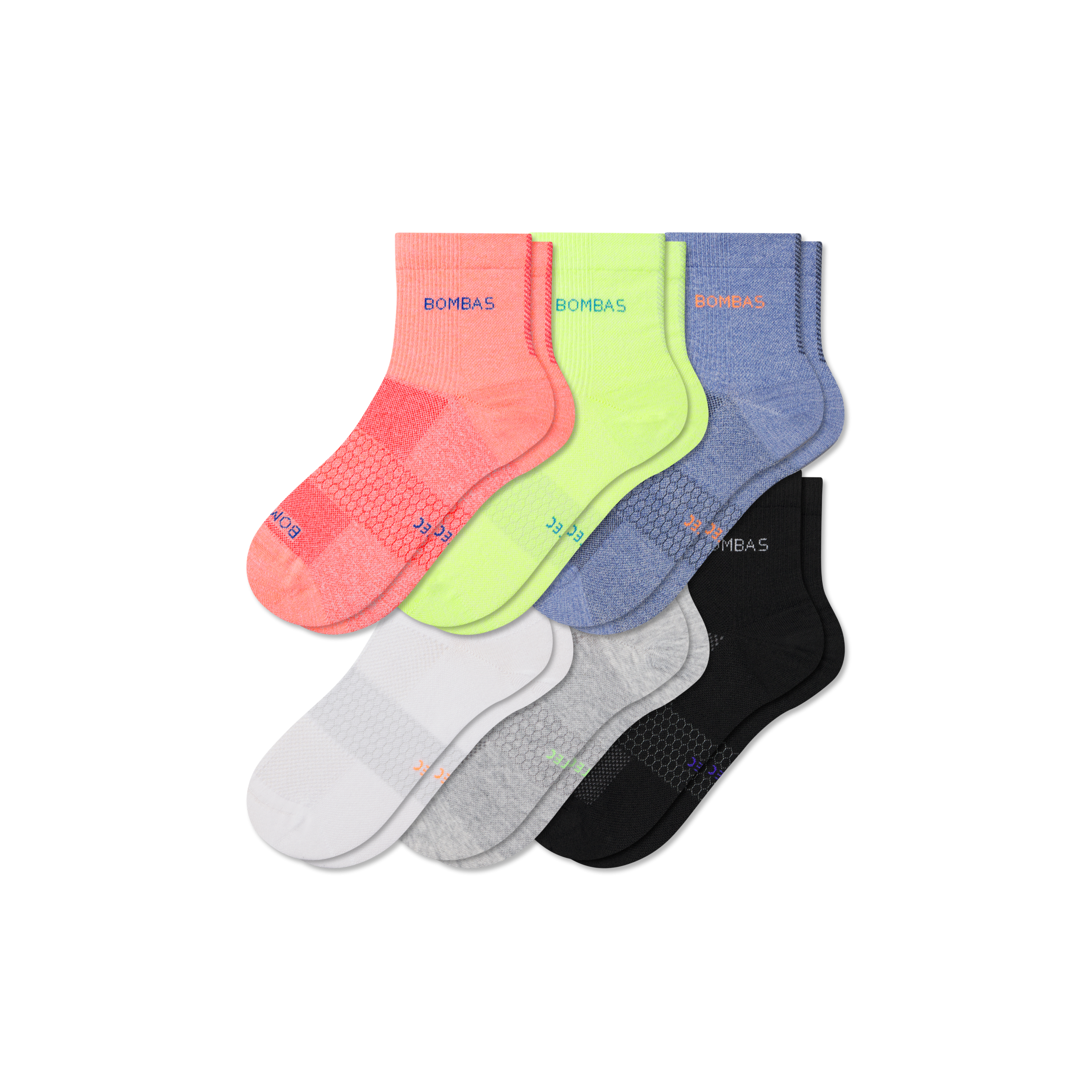 Men's UltraLite Sport Quarter Sock 6-Pack - Image 3