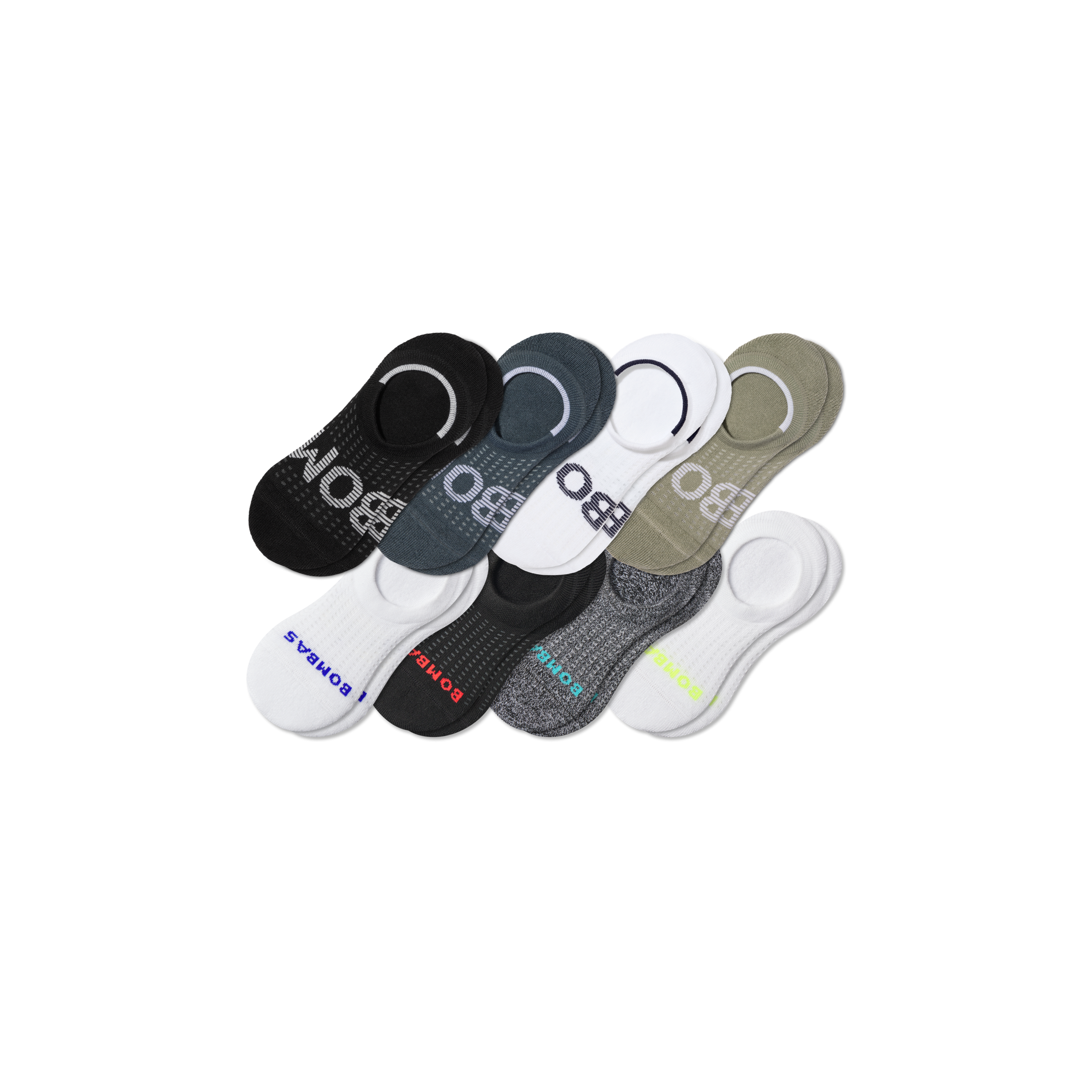 Men's All Sport Cushioned No Show Sock 8-Pack - Image 6