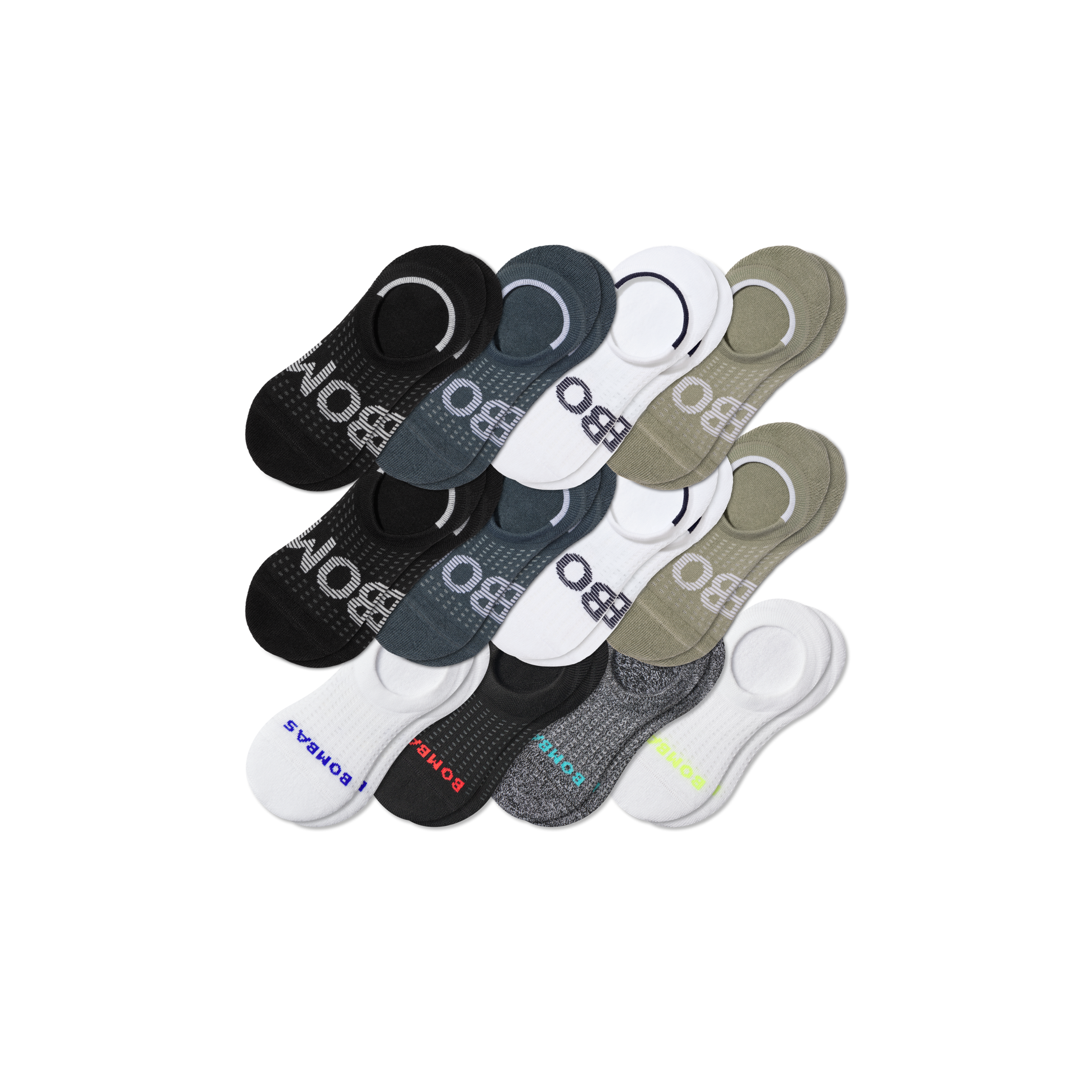 Men's All Sport Cushioned No Show Sock 12-Pack - Image 6