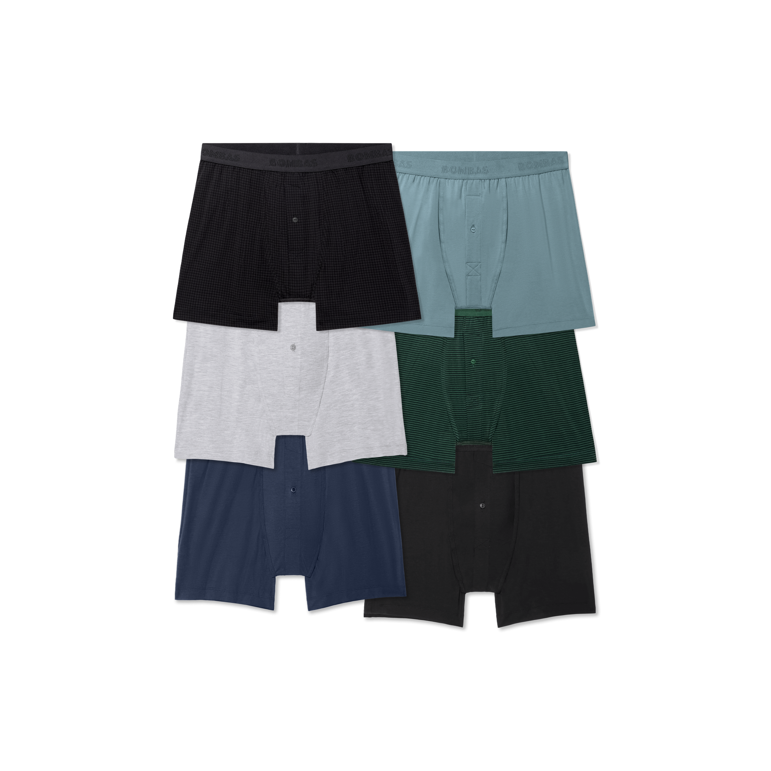 Men's Cotton Modal Blend Boxer 6-Pack - Image 6