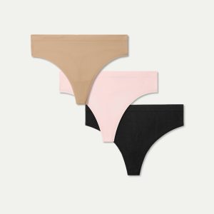 Women's Seamless Thong 3-Pack