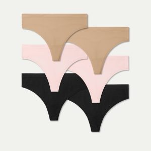 Women's Seamless Thong 6-Pack
