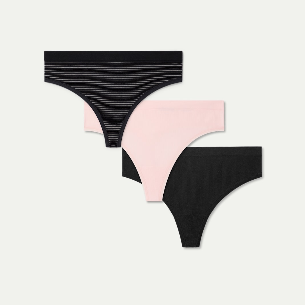 Women's Seamless Thong 3-Pack - Image 5