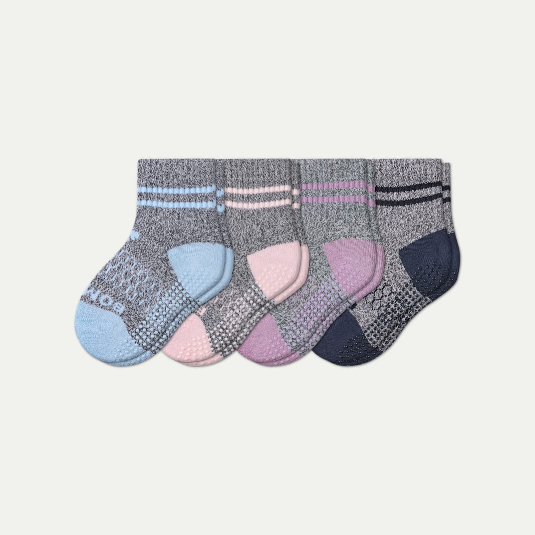 Toddler Originals Gripper Calf Sock 4-Pack - Image 5