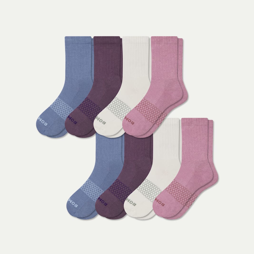 Women's Solids Half Calf Sock 8-Pack - Image 5