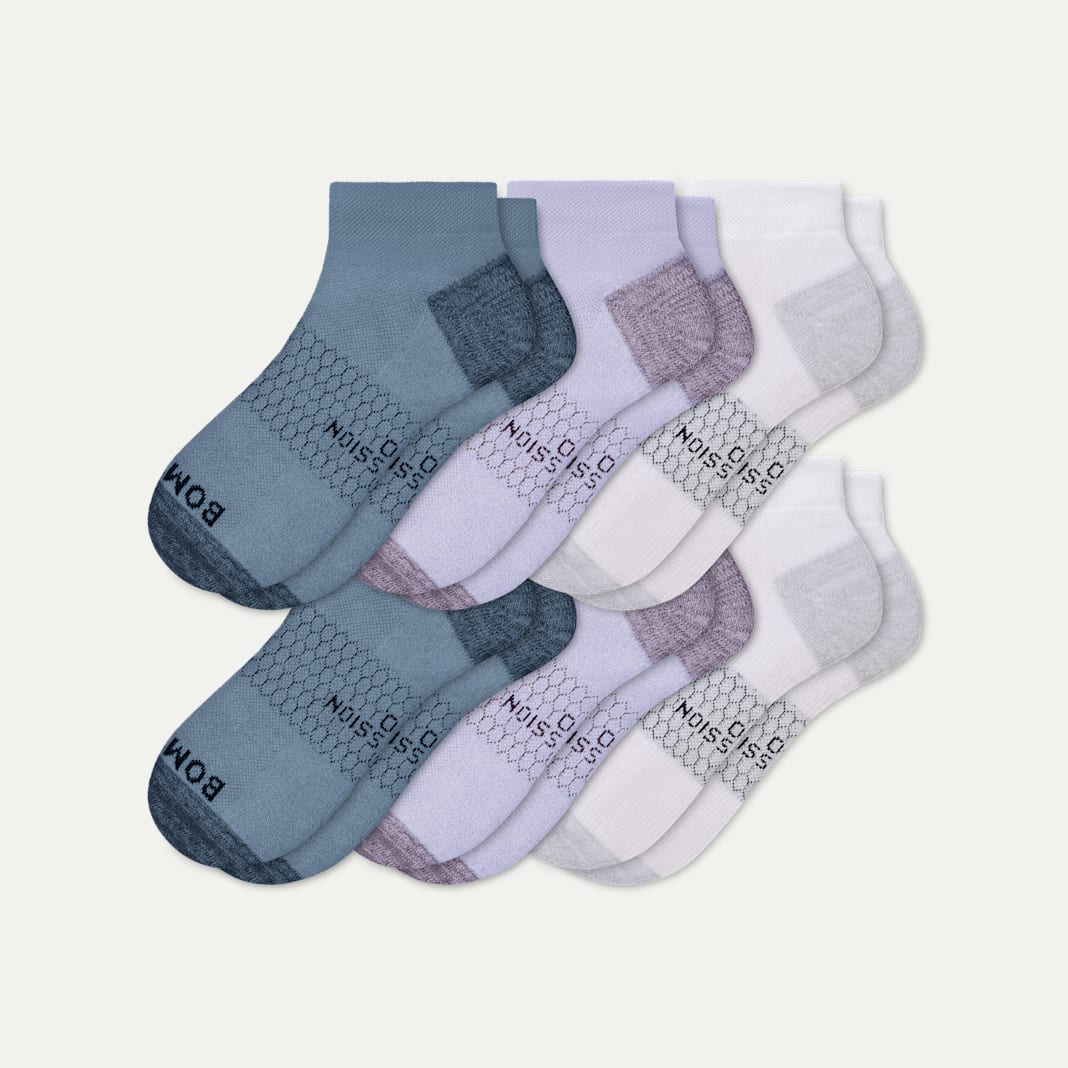 Women's Firm Compression Ankle Sock 6-Pack - Image 5