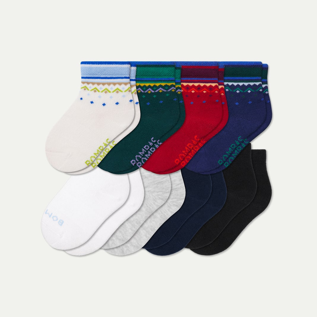 Toddler Lightweight Calf Sock 8-Pack - Image 4