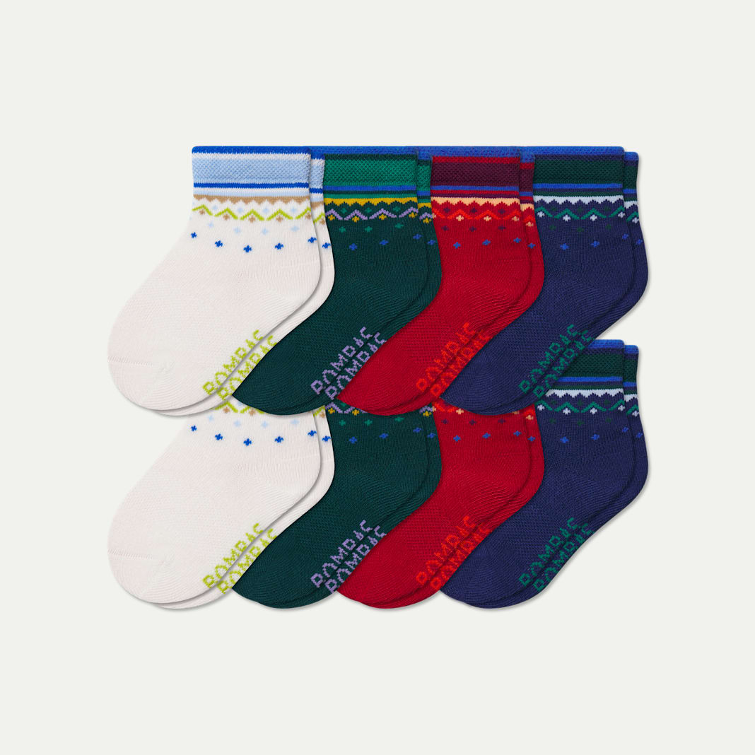 Toddler Lightweight Calf Sock 8-Pack - Image 5