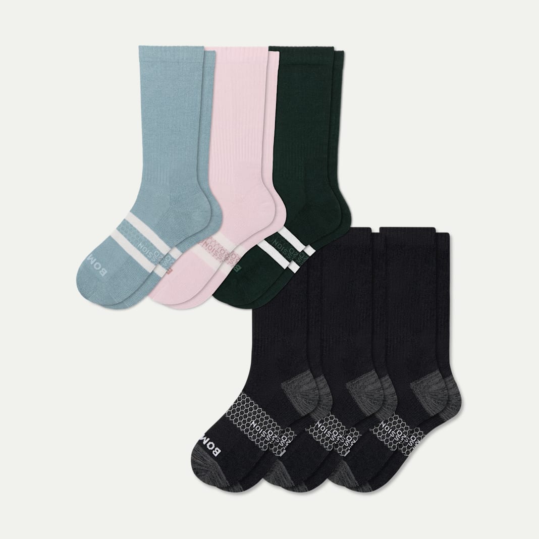 Women’s Everyday Compression Calf Sock 6-Pack (15-20mmHg) - Image 5