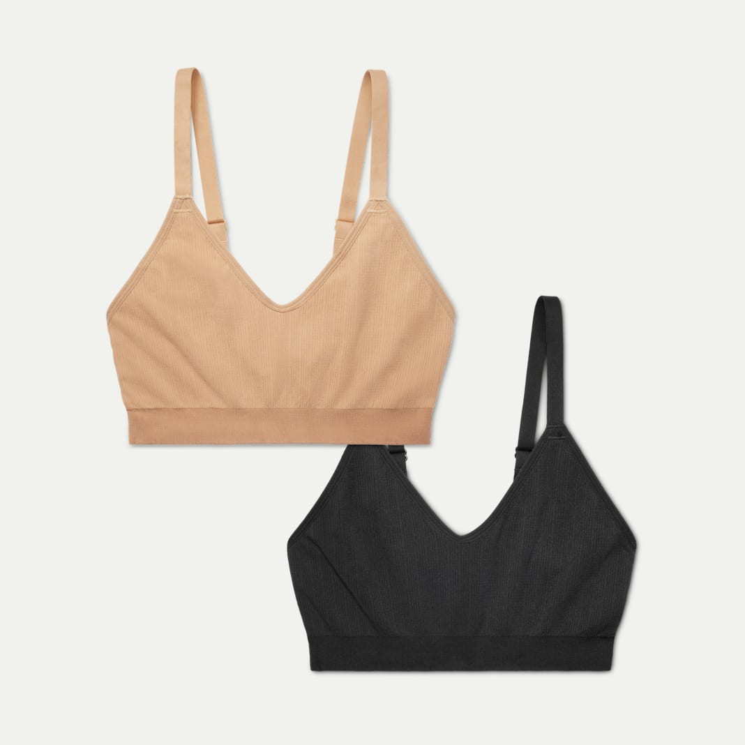 Women's Seamless Scoop Bralette 2-Pack - Image 6