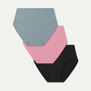Women’s No Show High Rise Brief 3-Pack