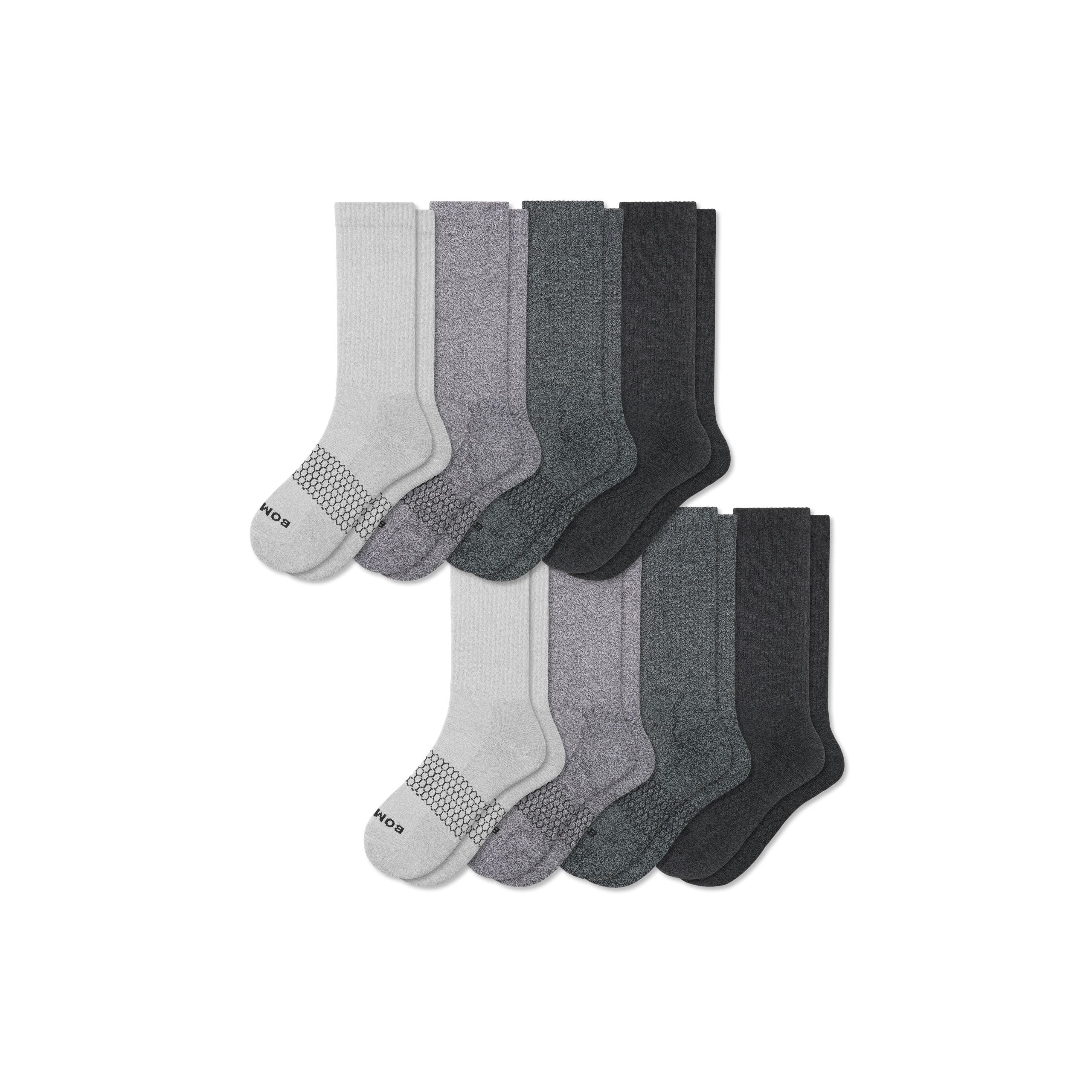Men's Marl Calf Sock 8-Pack