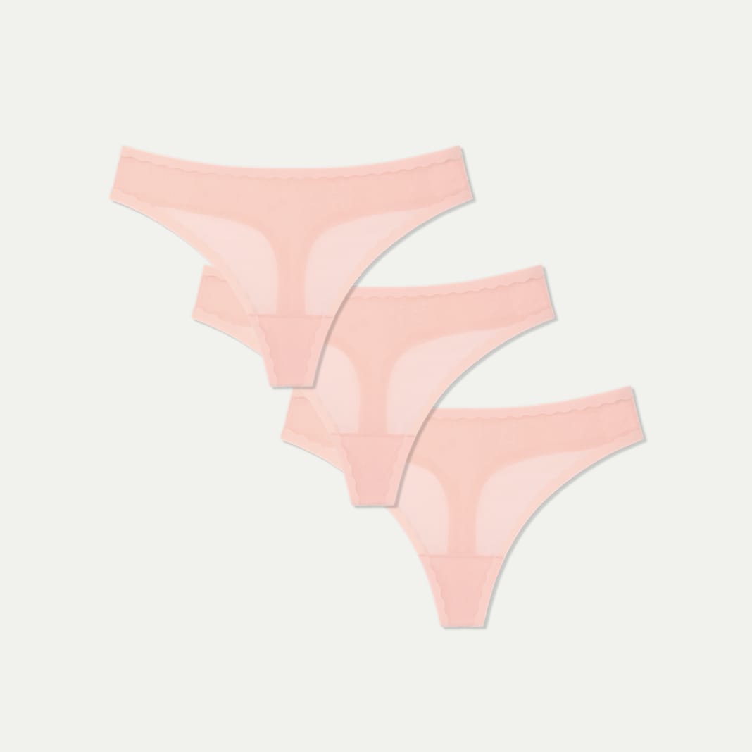 Women’s SoftMesh Thong 3-Pack - Image 6