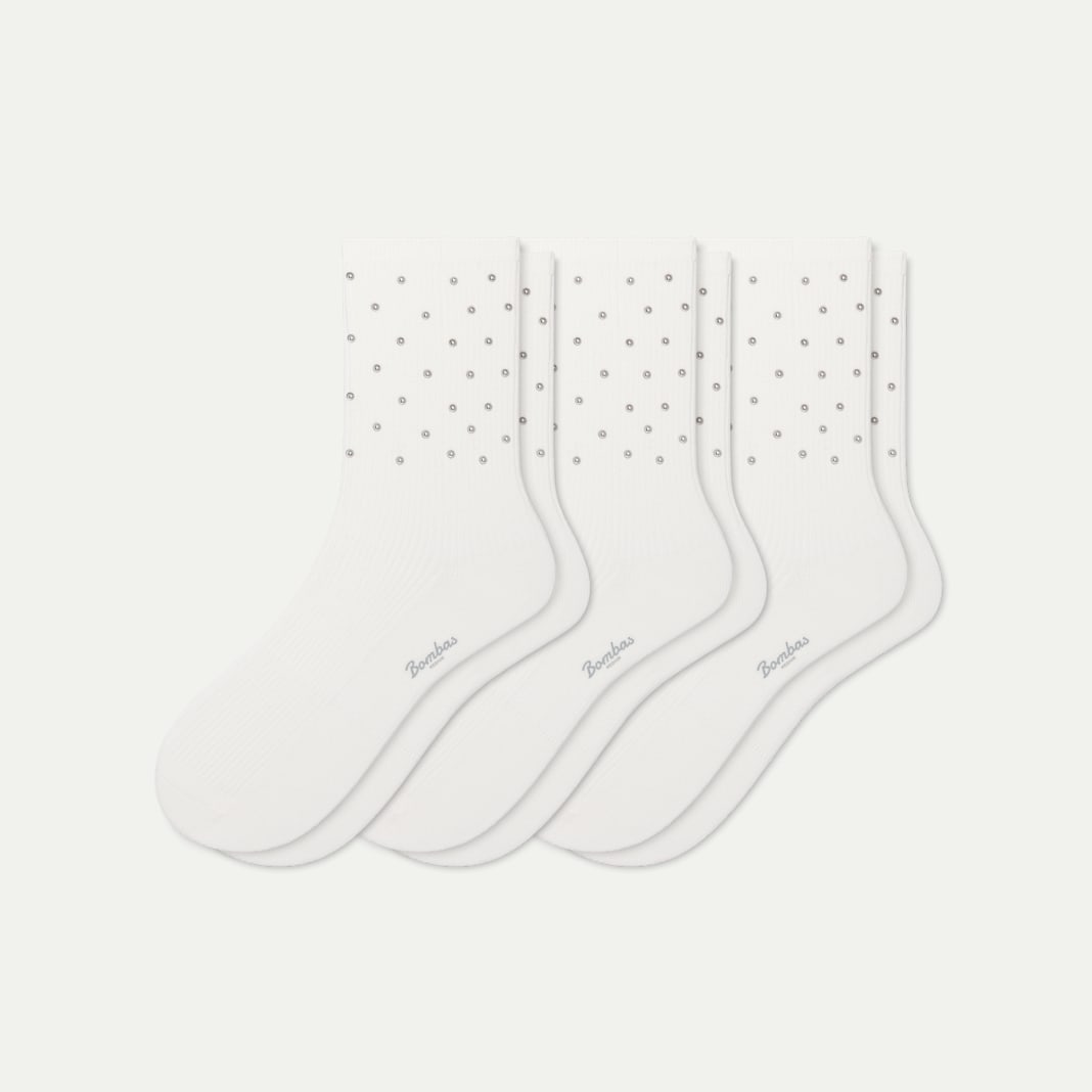 Women's Pearl Half Calf Sock 3-Pack - Image 5