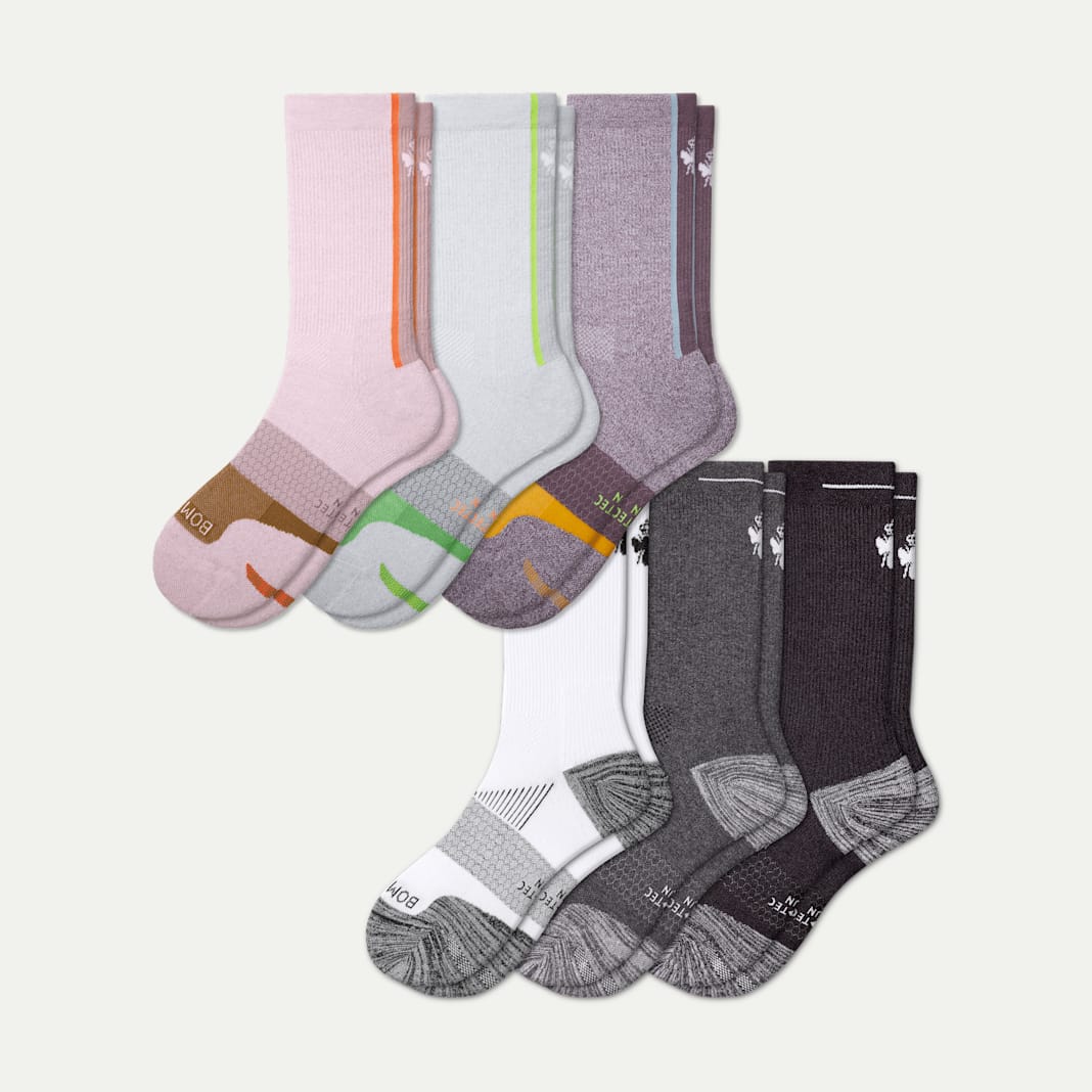 Women's Run Calf Sock 6-Pack - Image 6