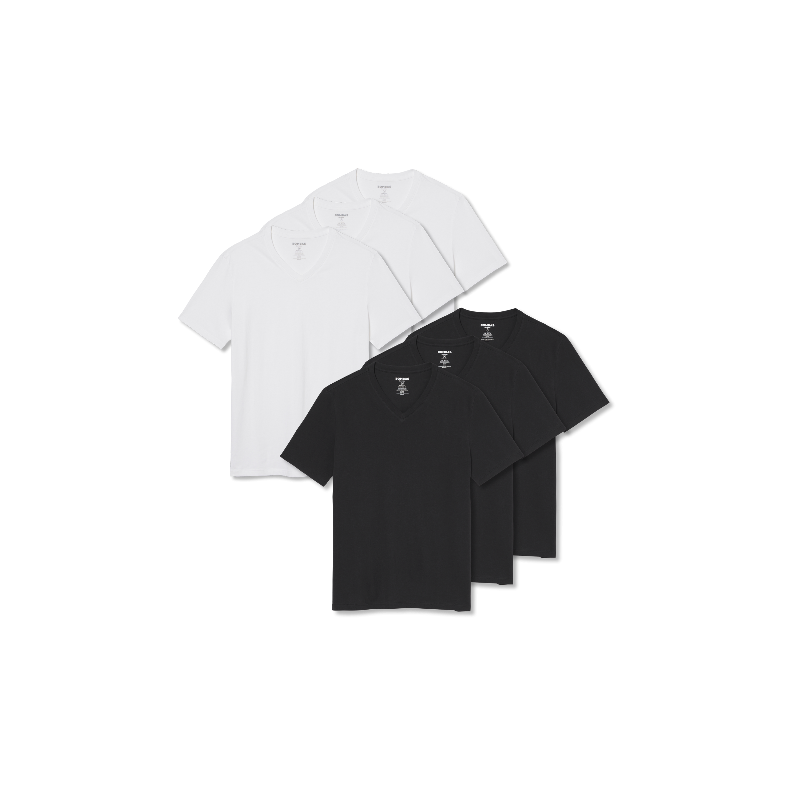 Men's Pima Cotton V-Neck T-Shirt 6-Pack - Image 6