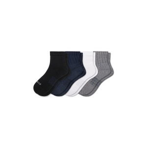 Men's Modern Rib Quarter Sock 4-Pack